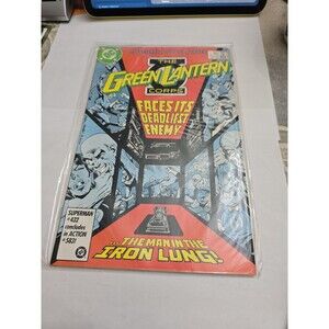 Green Lantern Corps #204 DC Comics 1986 The Man in the Iron Lung